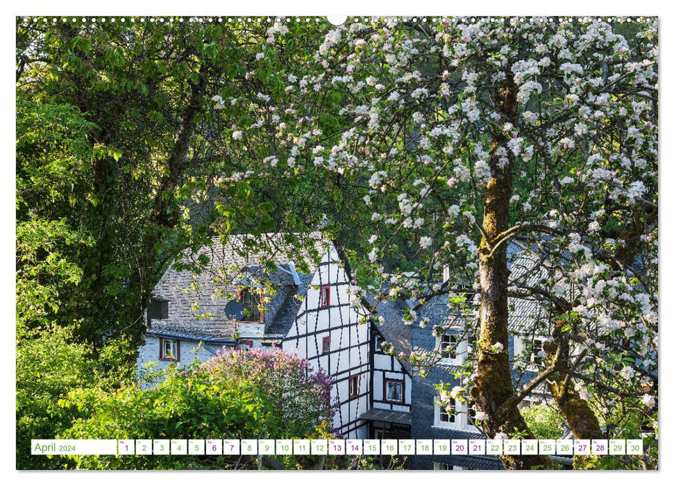 Eifel Reise - romantische Orte (CALVENDO Wandkalender 2024)