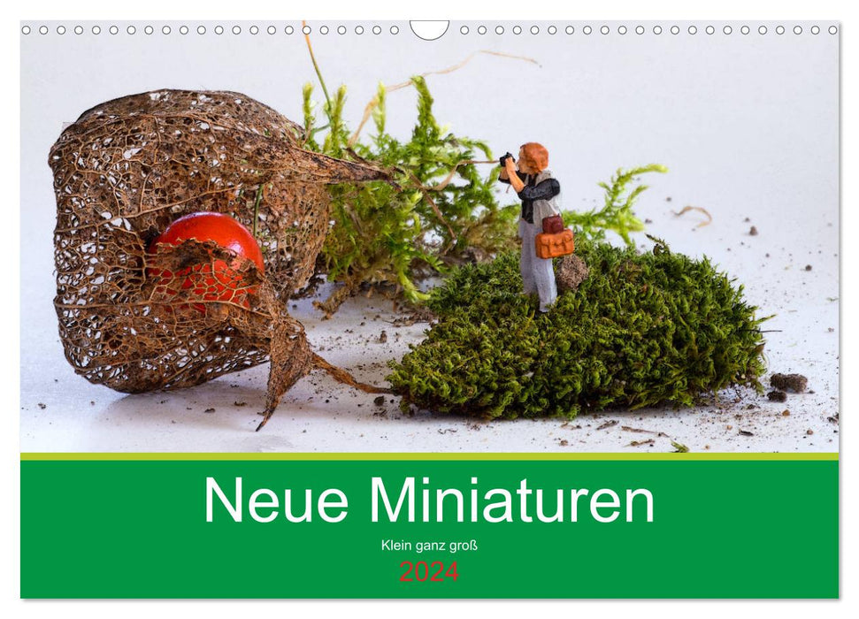 Neue Miniaturen - Klein ganz groß 2.0 (CALVENDO Wandkalender 2024)