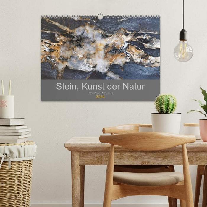Stein, Kunst der Natur (CALVENDO Wandkalender 2024)