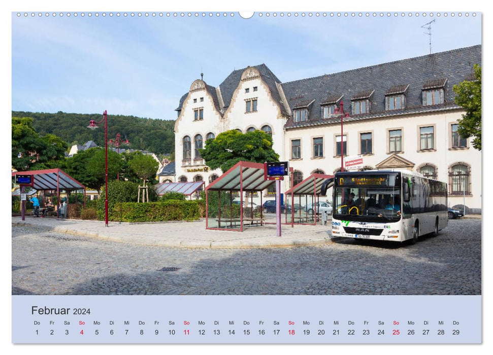 Aue im Erzgebirge (CALVENDO Wandkalender 2024)