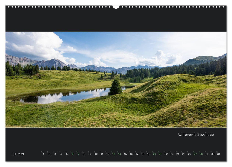 Arosa Panorama (CALVENDO Premium Wandkalender 2024)