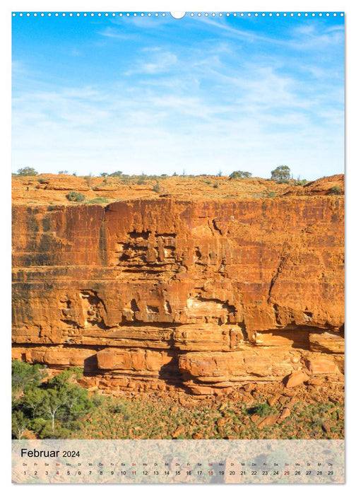 Australien - Eine Rundreise (CALVENDO Wandkalender 2024)