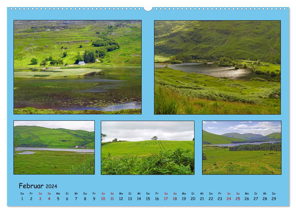 Quintettes from Scotland - AT version (CALVENDO wall calendar 2024) 