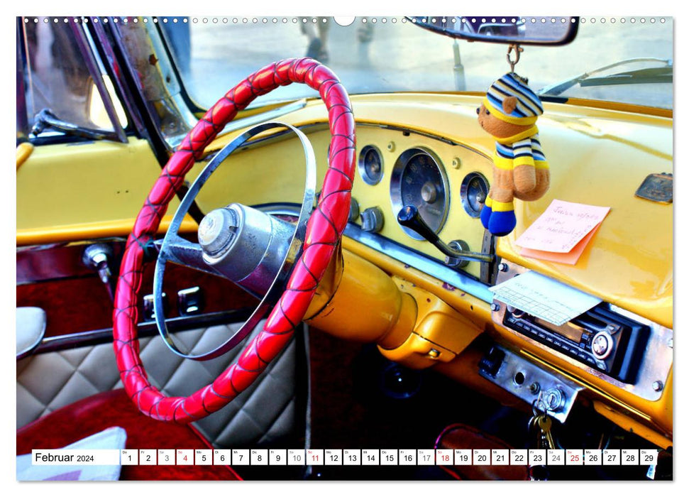 DESOTO DREAMS - A vintage car rarity with seven teeth (CALVENDO wall calendar 2024) 