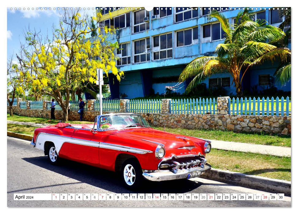 DESOTO DREAMS - A vintage car rarity with seven teeth (CALVENDO wall calendar 2024) 