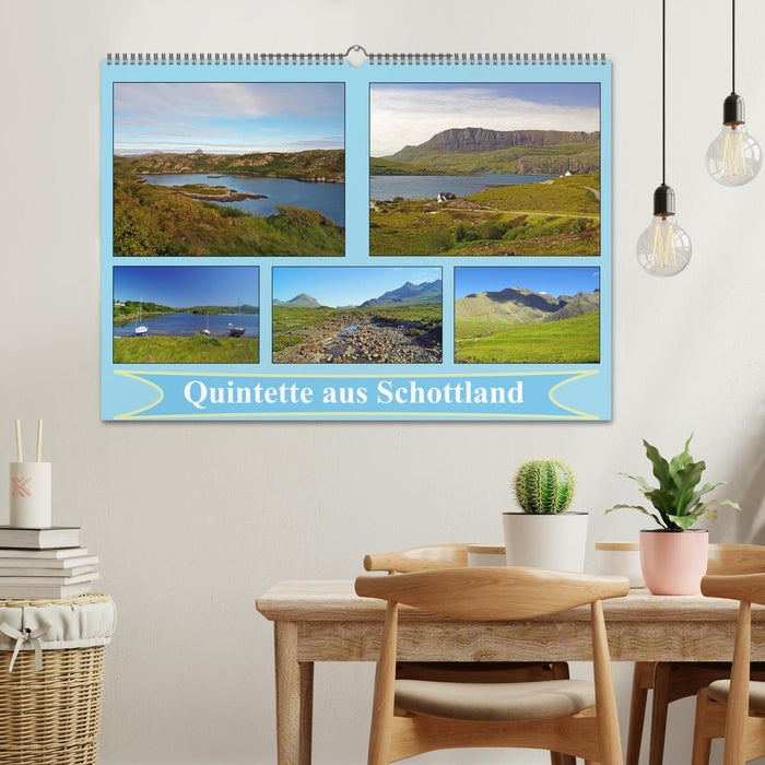 Quintette aus Schottland (CALVENDO Wandkalender 2024)