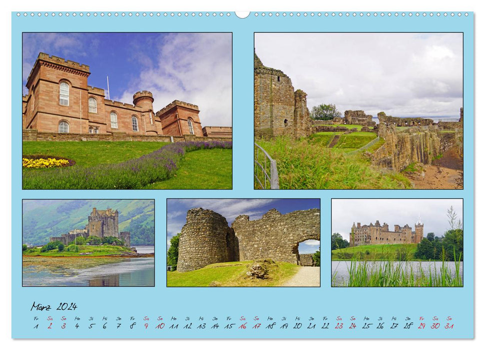 Quintettes from Scotland (CALVENDO wall calendar 2024) 