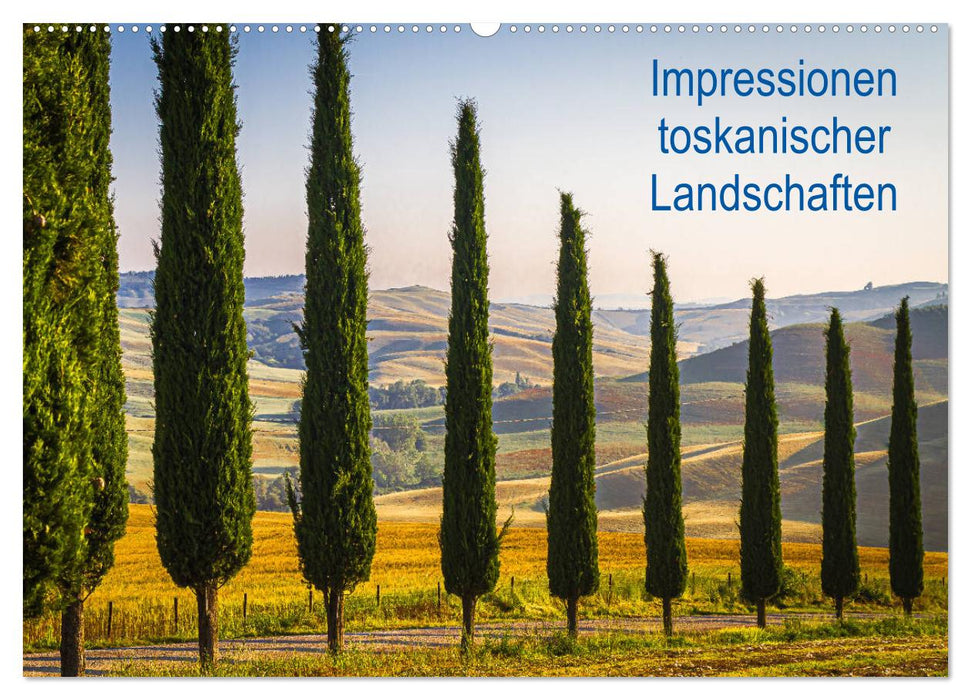 Impressions of Tuscan landscapes (CALVENDO wall calendar 2024) 