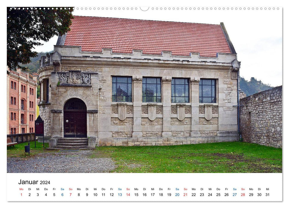 Freyburg an der Unstrut (CALVENDO Premium Wandkalender 2024)