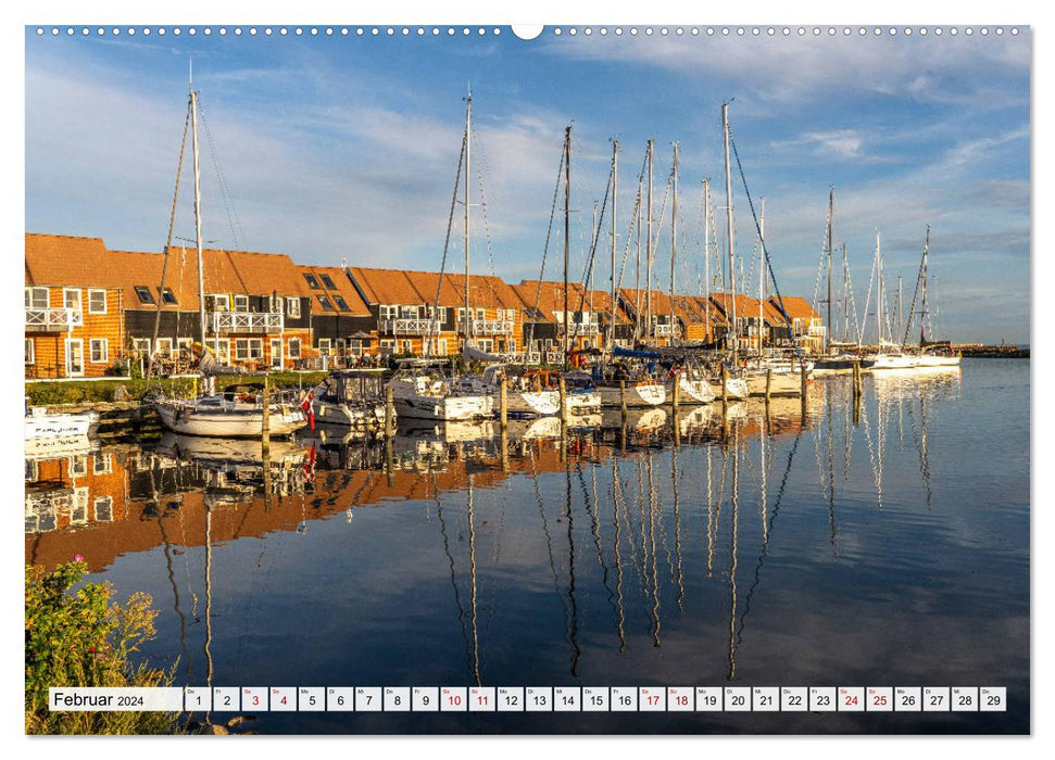 Dänemark - Insel Mön (CALVENDO Wandkalender 2024)