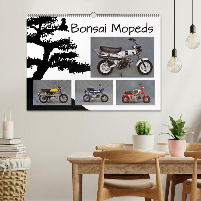 Bonsai Mopeds (CALVENDO wall calendar 2024) 