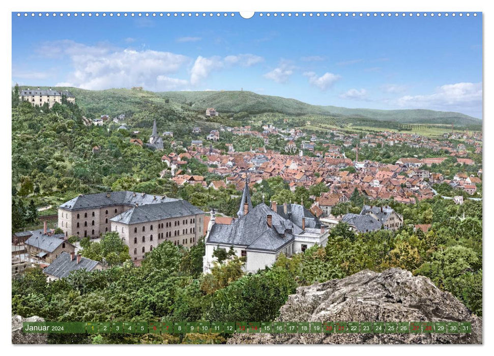 Eastern Harz during the imperial period (CALVENDO Premium Wall Calendar 2024) 