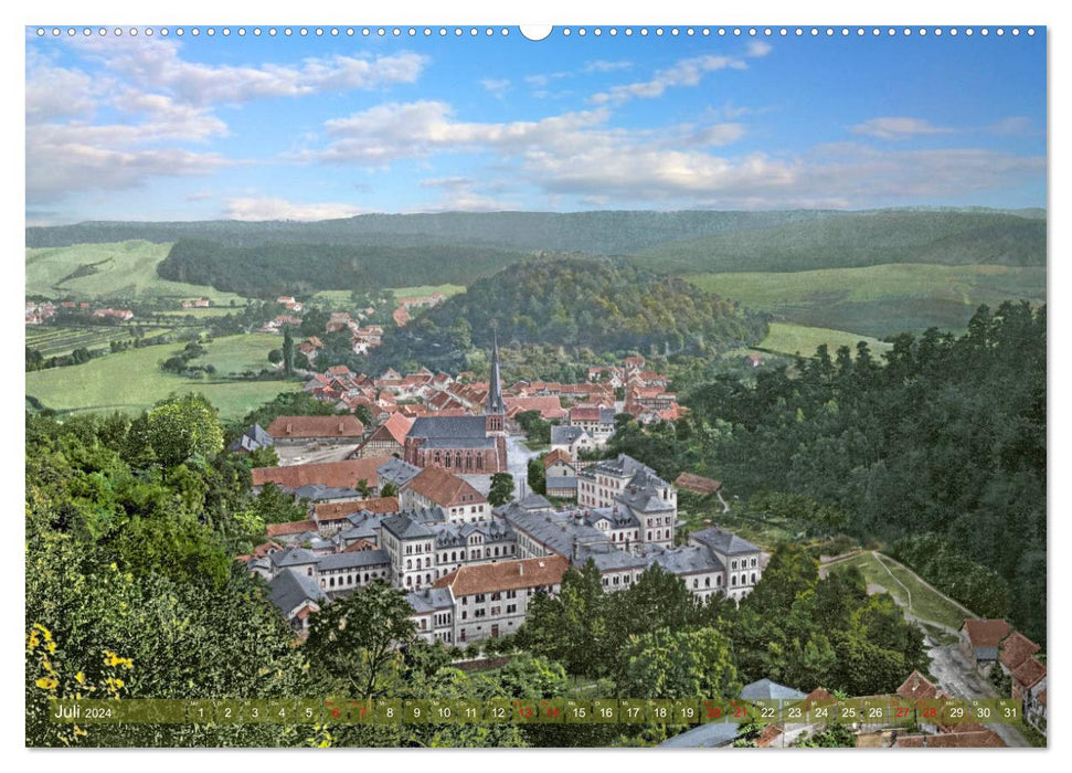 Eastern Harz during the imperial period (CALVENDO Premium Wall Calendar 2024) 