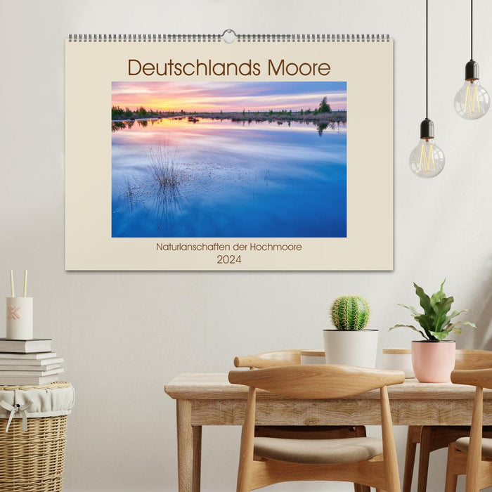 Germany's moors (CALVENDO wall calendar 2024) 