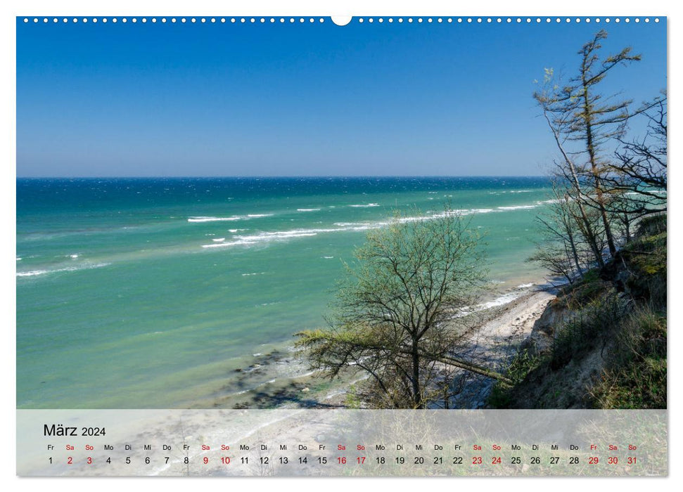 Baltic Sea Coast Schwedeneck 2024 (CALVENDO wall calendar 2024) 