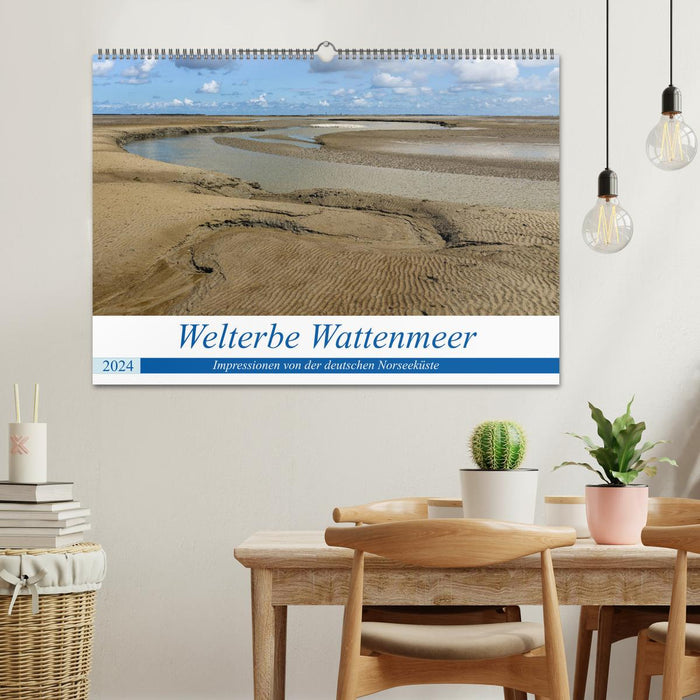 Welterbe Wattenmeer (CALVENDO Wandkalender 2024)