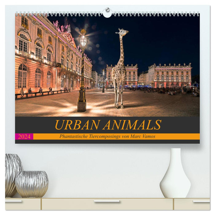 Urban Animals (CALVENDO Premium Wall Calendar 2024) 