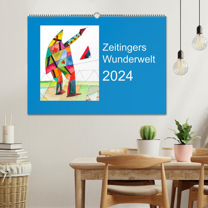 Zeitingers Wunderwelt (CALVENDO Wandkalender 2024)