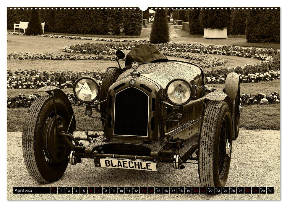 Klassische Automobile (CALVENDO Wandkalender 2024)