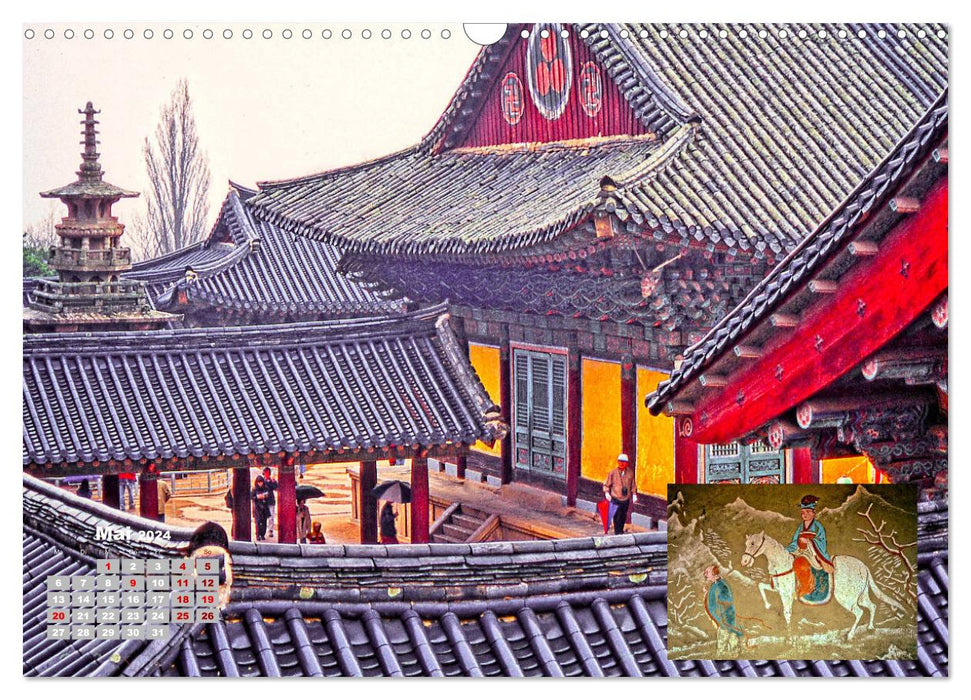 Kultstätten in Asien (CALVENDO Wandkalender 2024)