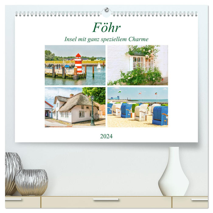 Föhr - Insel mit ganz speziellem Charme (CALVENDO Premium Wandkalender 2024)