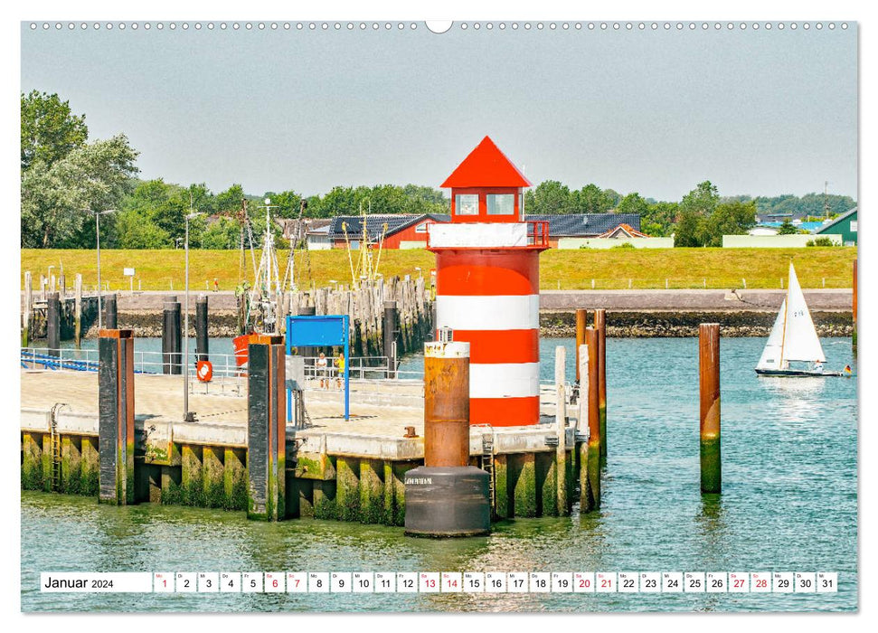 Föhr - Insel mit ganz speziellem Charme (CALVENDO Premium Wandkalender 2024)