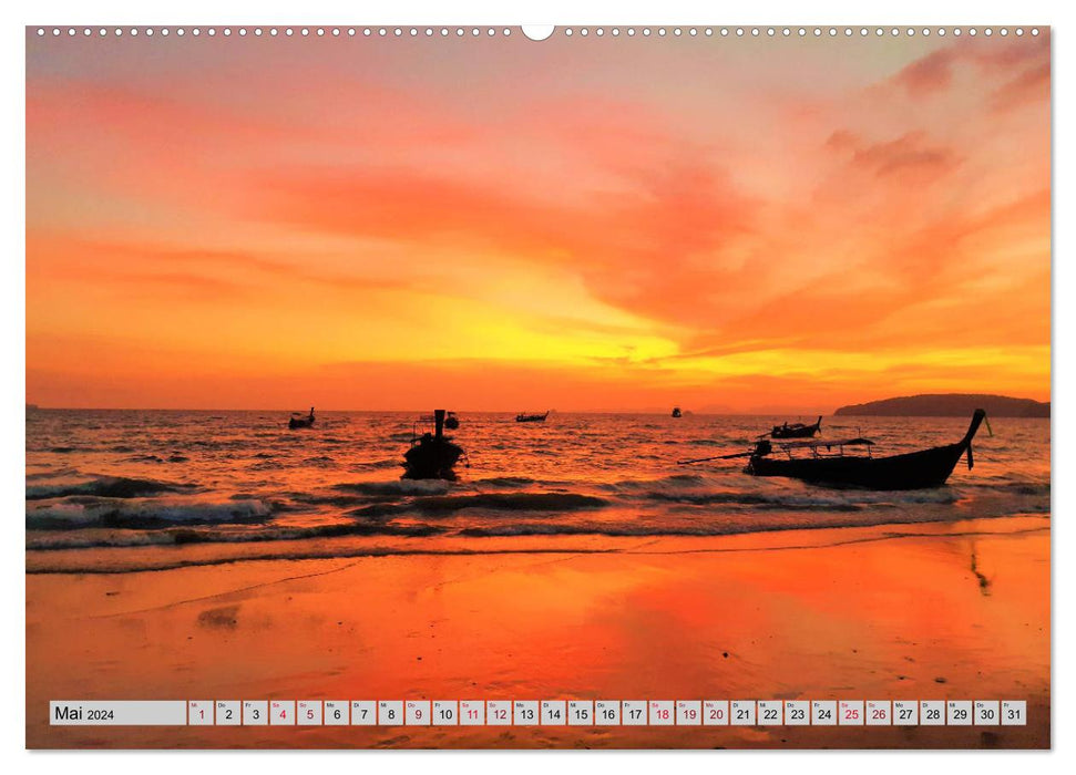Krabi - Tropisches Paradies im Südwesten Thailands (CALVENDO Premium Wandkalender 2024)