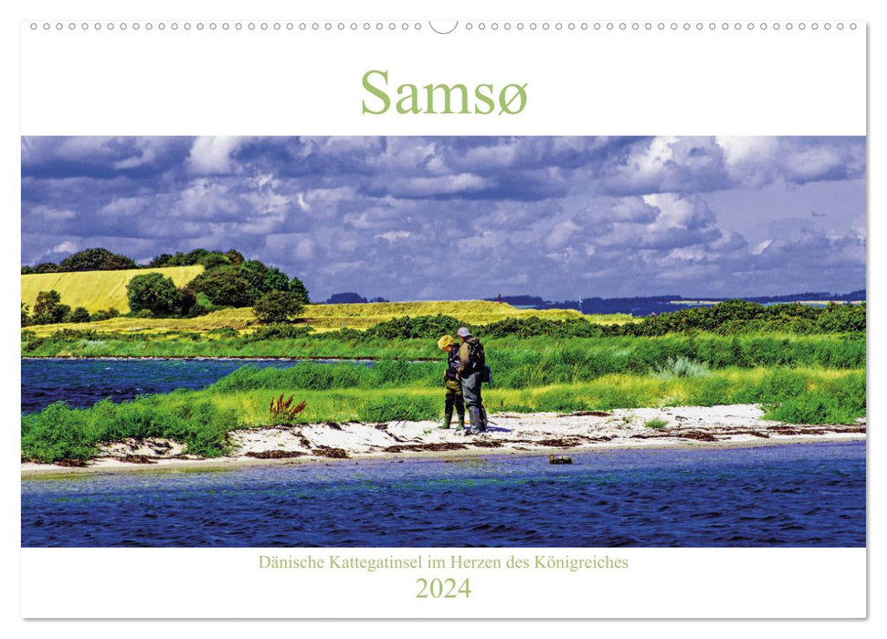Samsø – Dänische Kattegatinsel im Herzen des Königreiches (CALVENDO Wandkalender 2024)