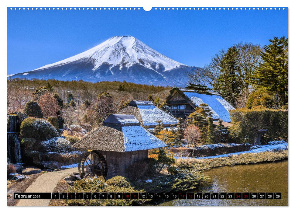 Japan - zwischen Tradition und Moderne (CALVENDO Premium Wandkalender 2024)
