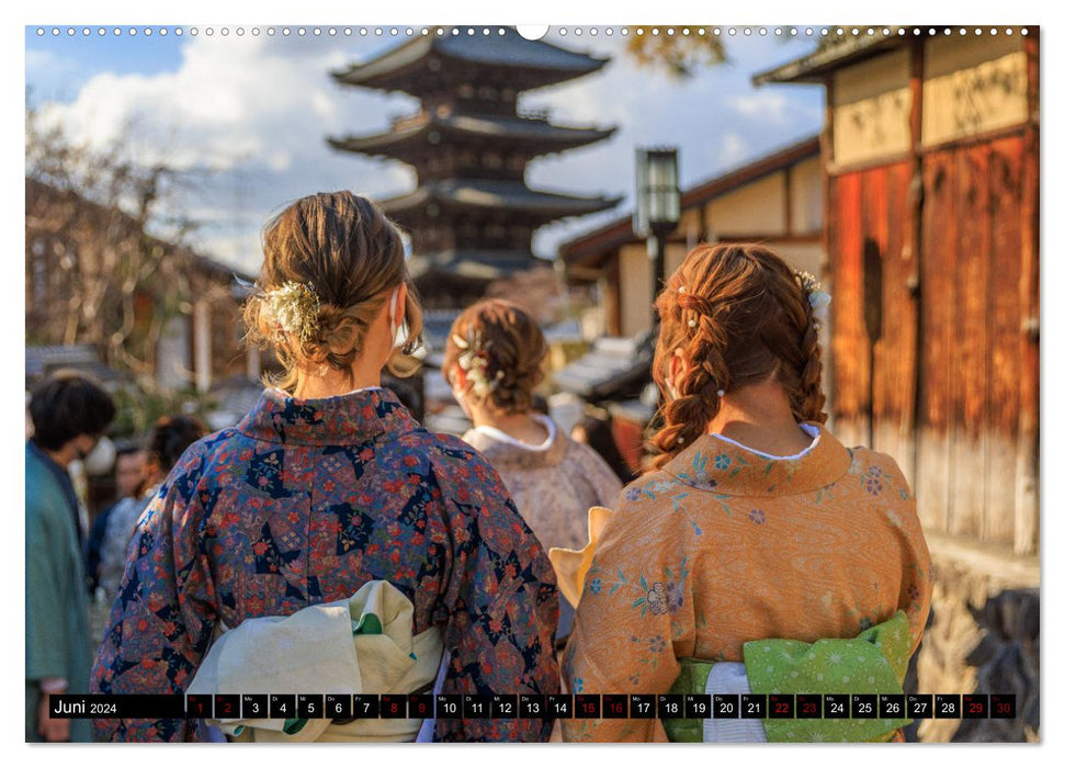 Japan - zwischen Tradition und Moderne (CALVENDO Premium Wandkalender 2024)