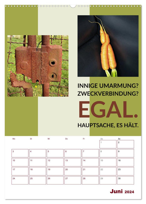 Fotodialoge - Anregungen für ein kreatives Miteinander (CALVENDO Premium Wandkalender 2024)