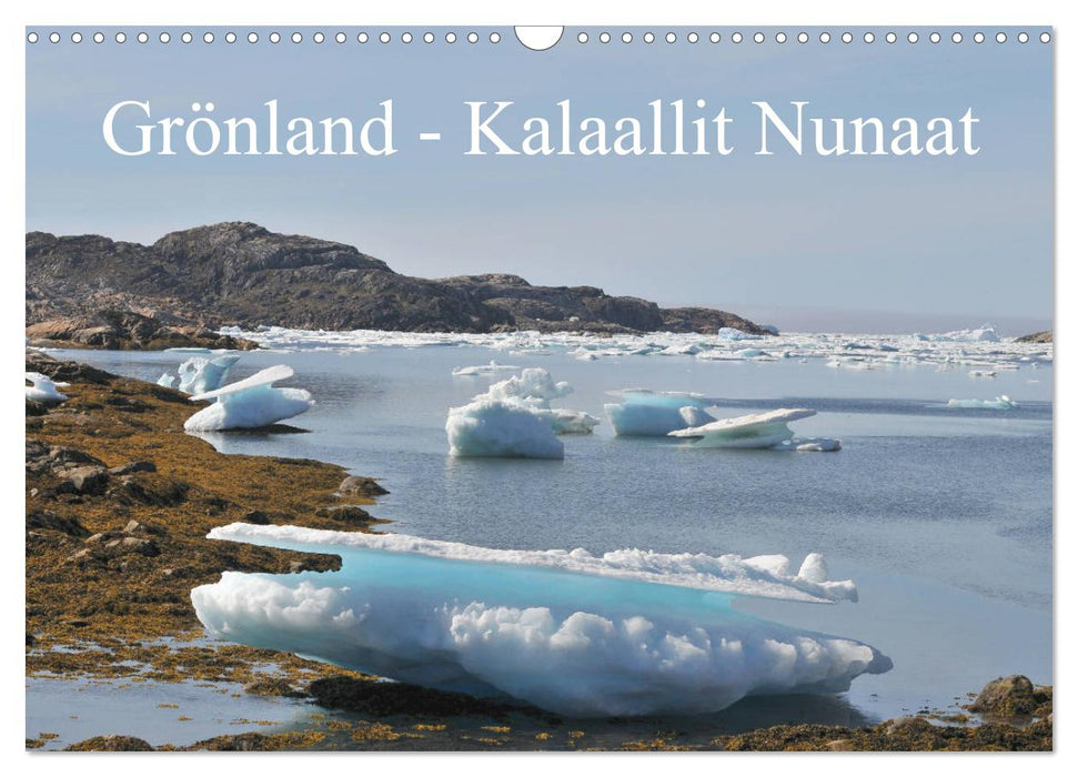 Groenland - Kalaallit Nunaat (Calendrier mural CALVENDO 2024) 