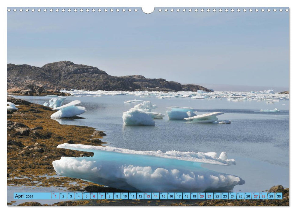 Grönland - Kalaallit Nunaat (CALVENDO Wandkalender 2024)