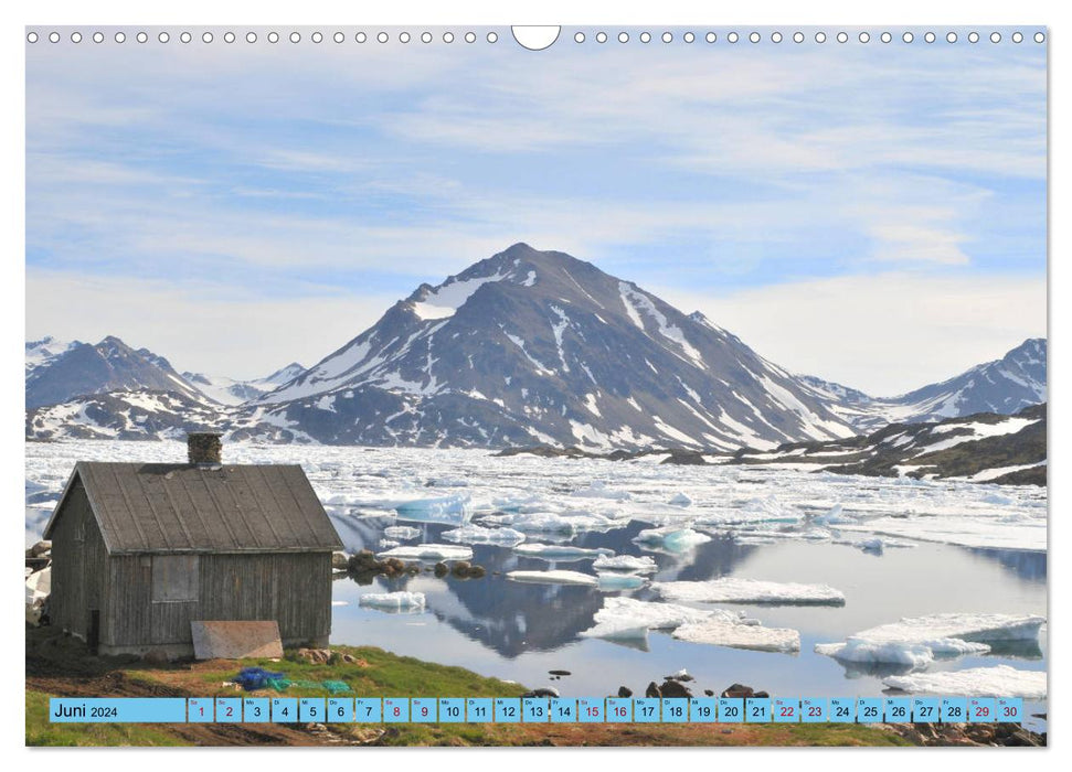 Grönland - Kalaallit Nunaat (CALVENDO Wandkalender 2024)
