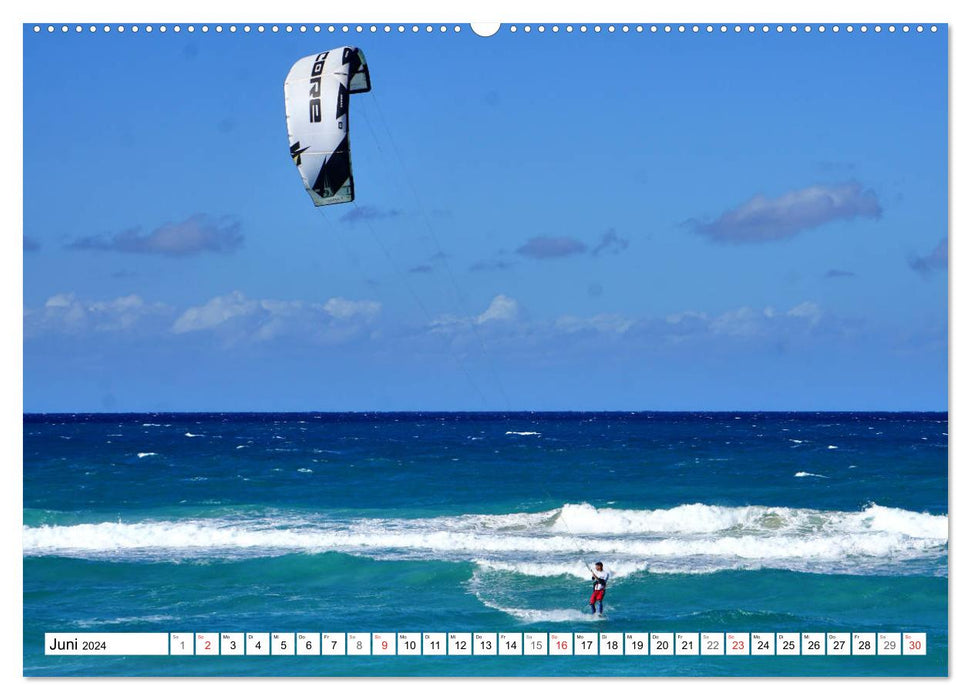 Lust auf Meer - Wasserfreuden in Kuba (CALVENDO Wandkalender 2024)