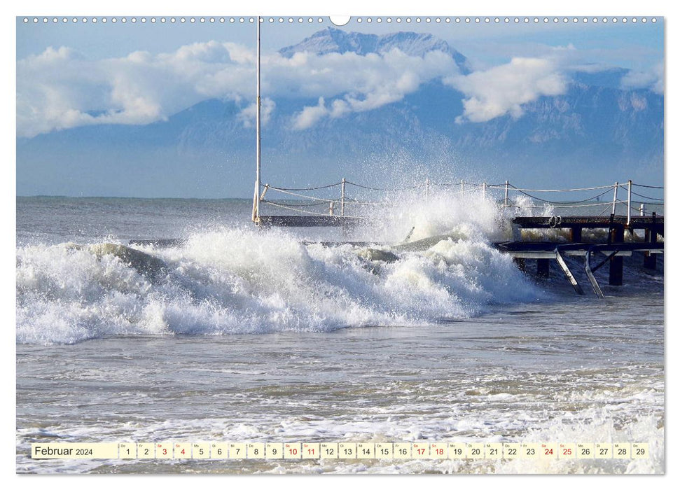 Urlaubsparadies Antalya-Lara (CALVENDO Premium Wandkalender 2024)