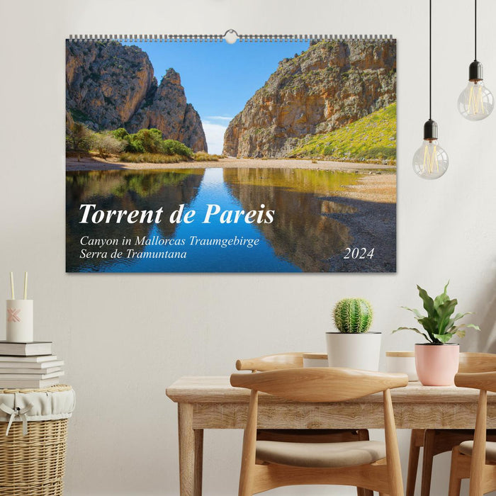 Torrent de Pareis - Majorque (Calendrier mural CALVENDO 2024) 