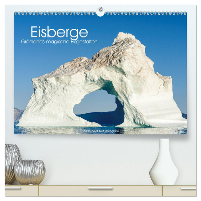 Icebergs - Les figures magiques de glace du Groenland (Calvendo Premium Wall Calendar 2024) 