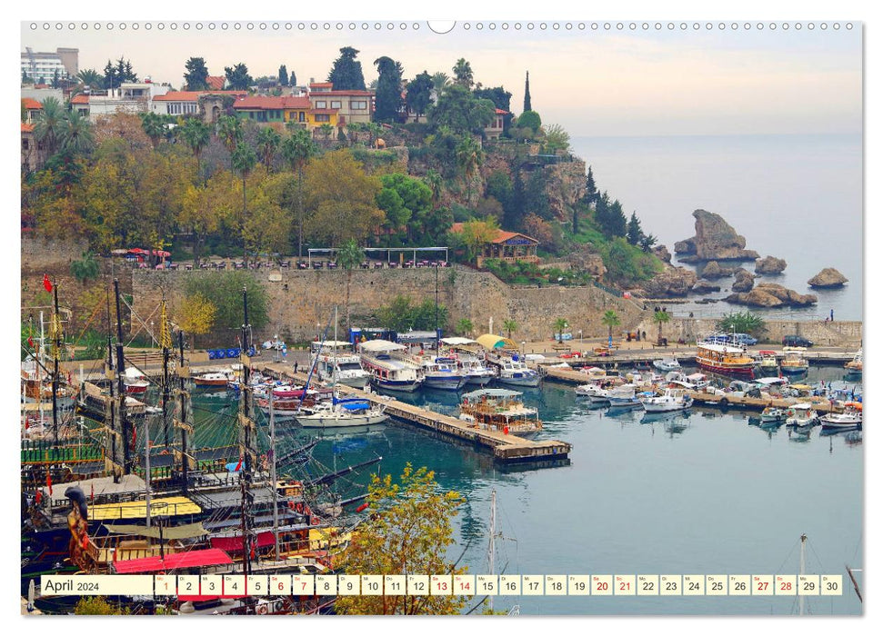 Urlaubsparadies Antalya-Lara (CALVENDO Wandkalender 2024)