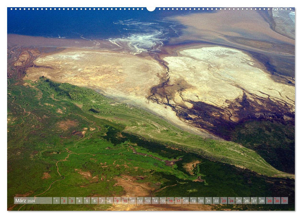 L'Afrique vue d'en haut (Calvendo Premium Wall Calendar 2024) 