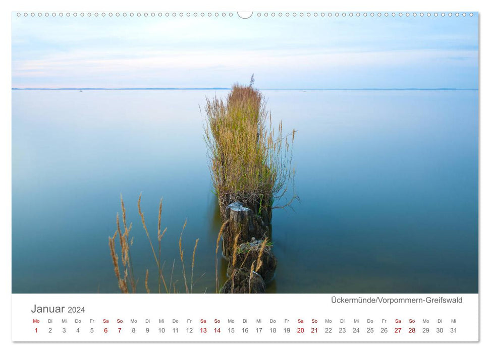 Lieblingsorte an der Ostsee (CALVENDO Premium Wandkalender 2024)