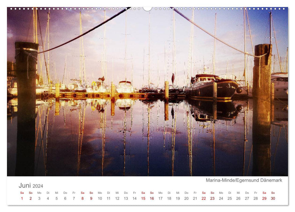 Lieblingsorte an der Ostsee (CALVENDO Premium Wandkalender 2024)