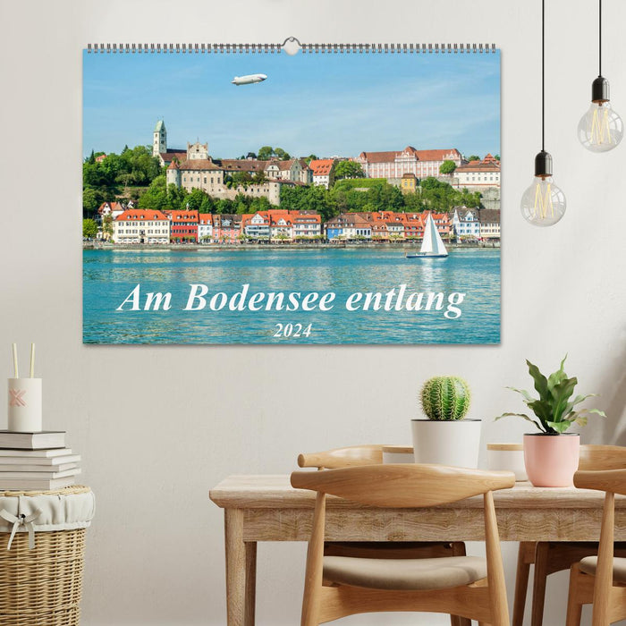 Am Bodensee entlang (CALVENDO Wandkalender 2024)