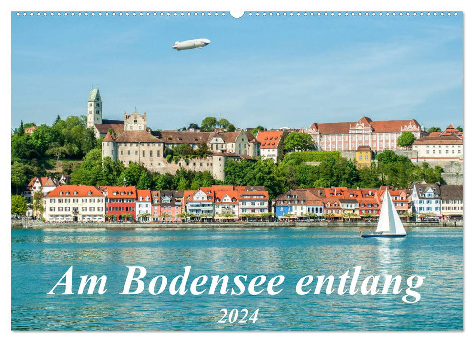 Am Bodensee entlang (CALVENDO Wandkalender 2024)