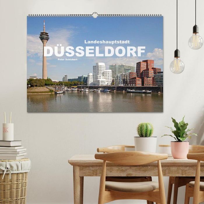 Landeshauptstadt Düsseldorf (CALVENDO Wandkalender 2024)