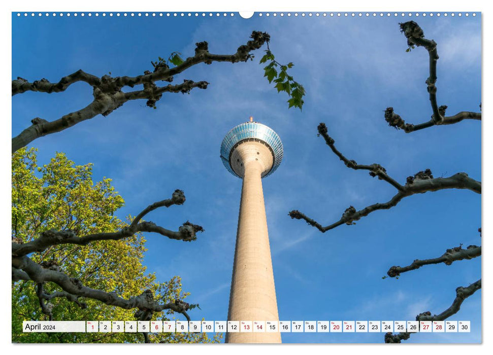 Landeshauptstadt Düsseldorf (CALVENDO Wandkalender 2024)