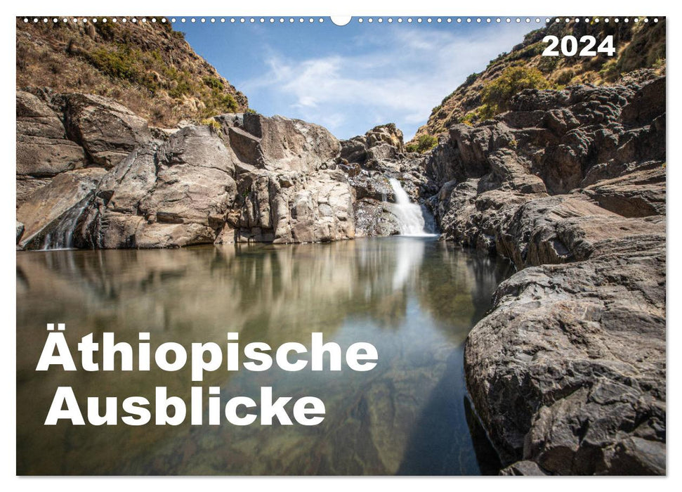 Äthiopische Ausblicke (CALVENDO Wandkalender 2024)