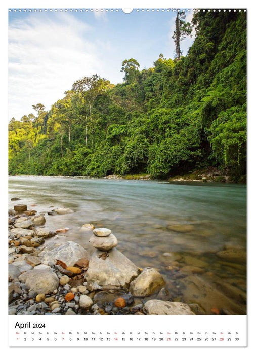 Indonésie - paysages aquatiques fascinants (Calvendo Premium Wall Calendar 2024) 