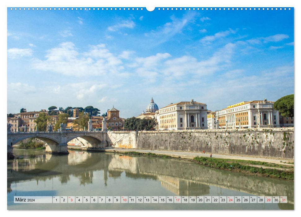 Rome historique (Calvendo Premium Calendrier mural 2024) 