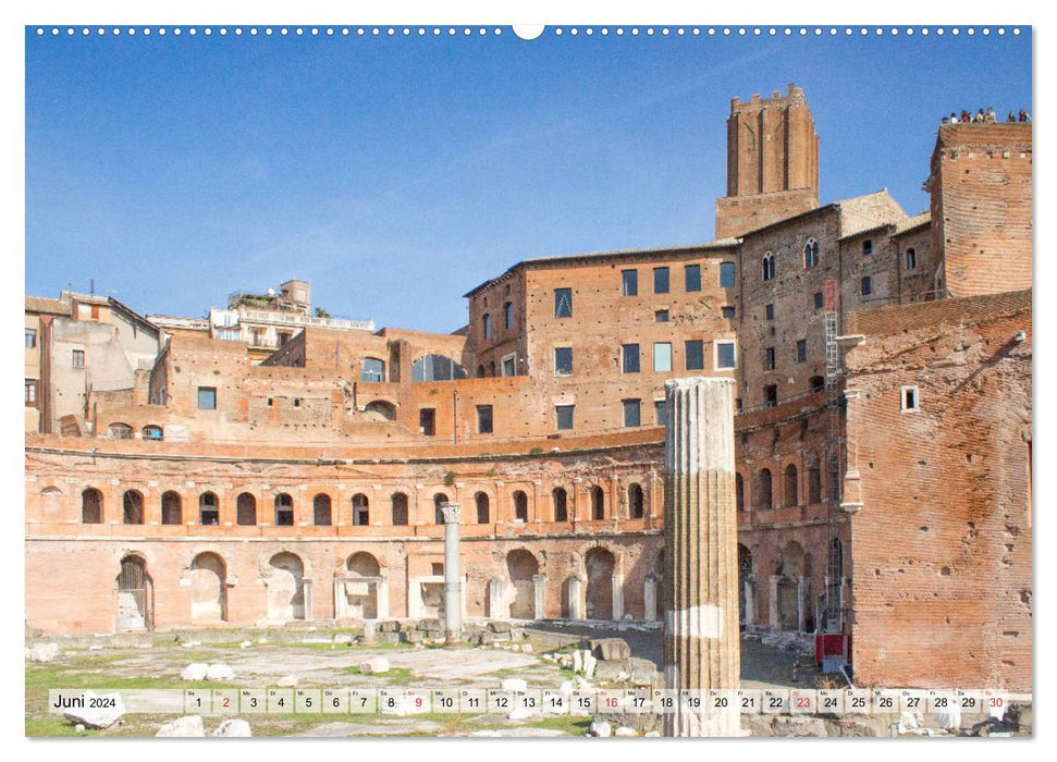 Rome historique (Calvendo Premium Calendrier mural 2024) 